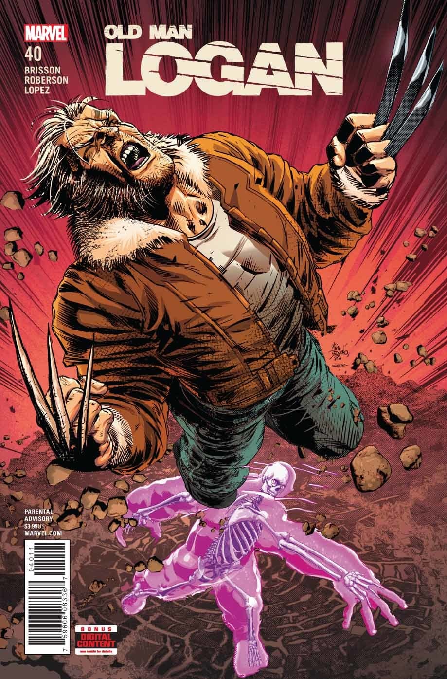 Marvel COMIC BOOK Old Man Logan #40 (VF/NM)