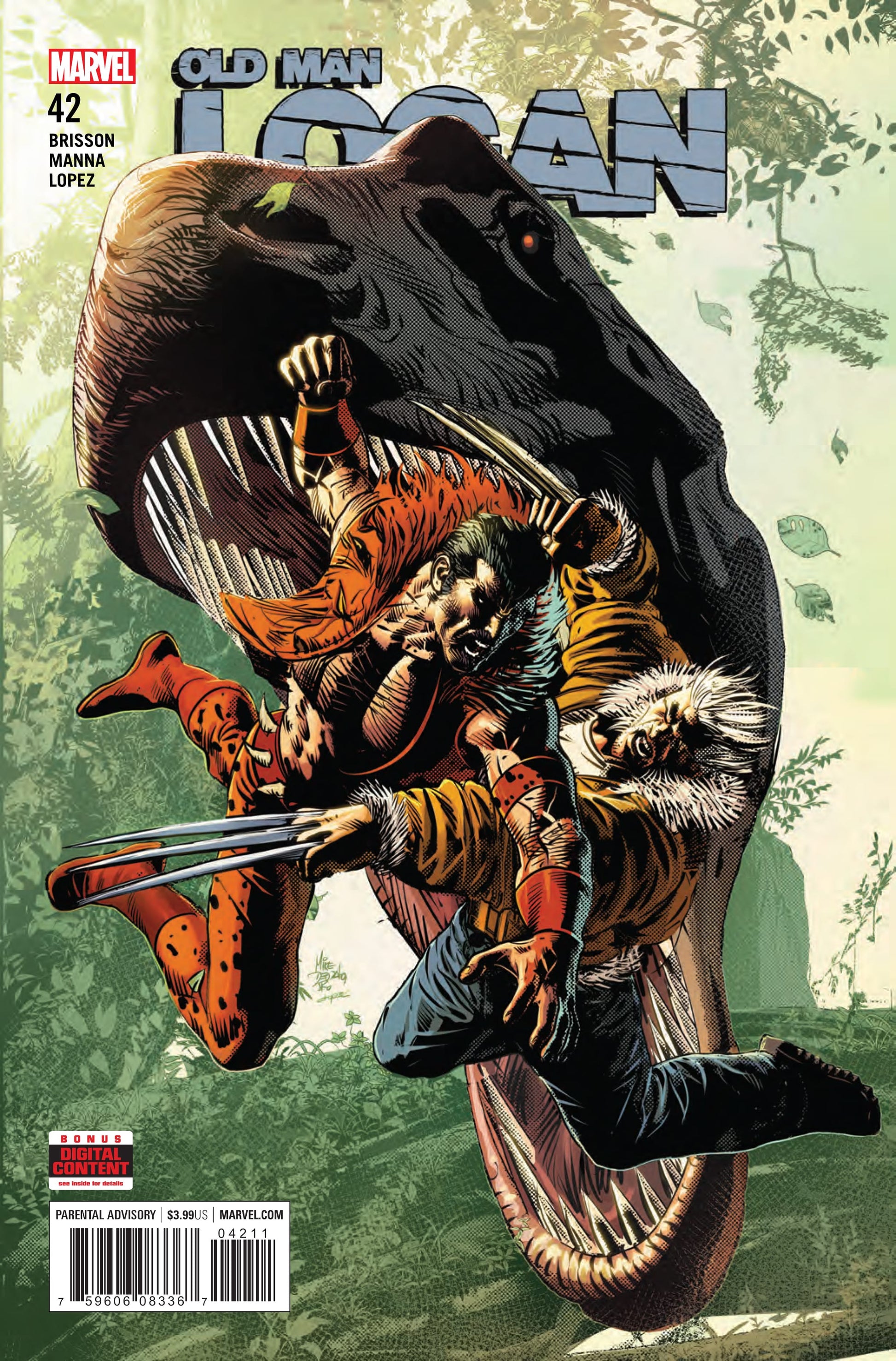 Marvel COMIC BOOK Old Man Logan #42 (VF/NM)