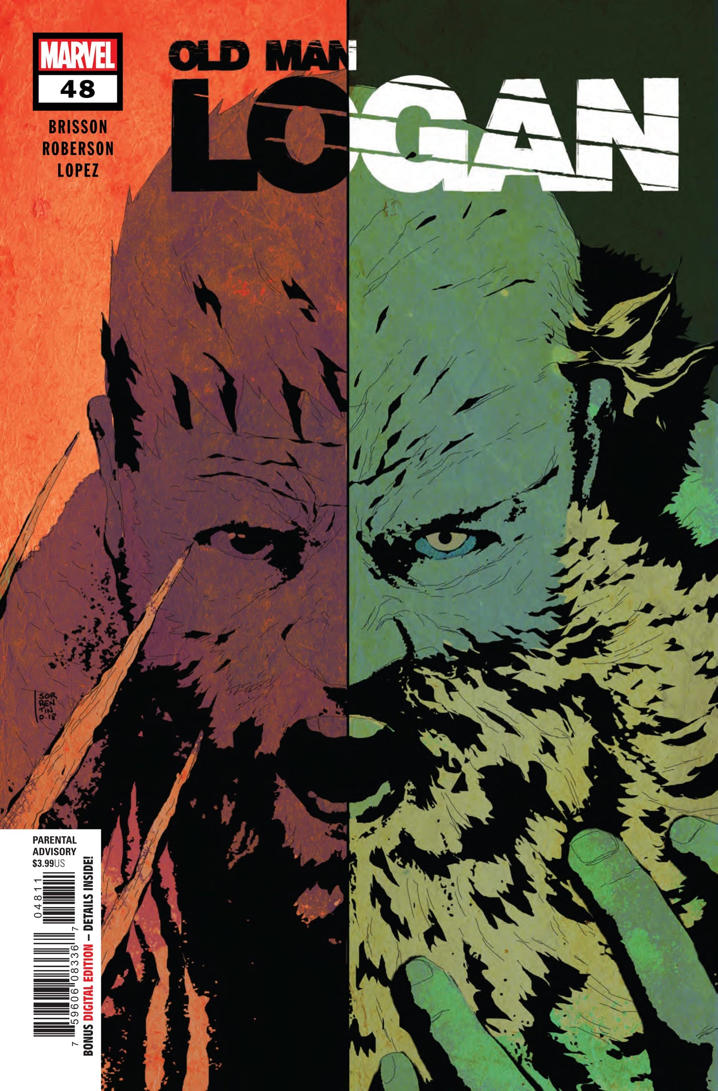 Marvel COMIC BOOK Old Man Logan #48 (VF/NM)
