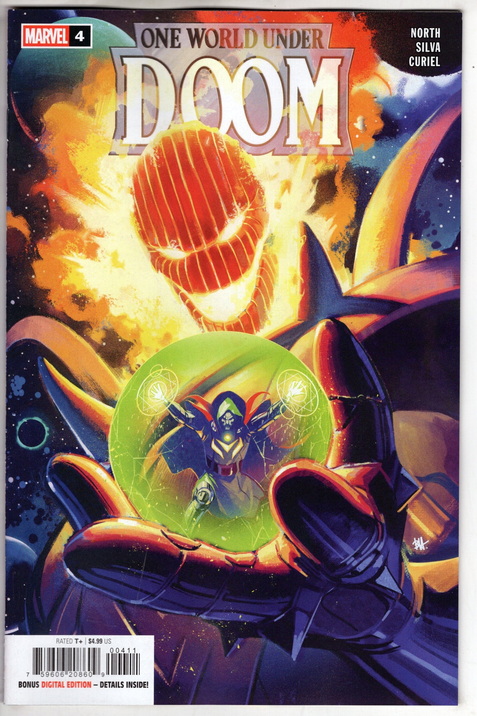 Marvel COMIC BOOK ONE WORLD UNDER DOOM #4
