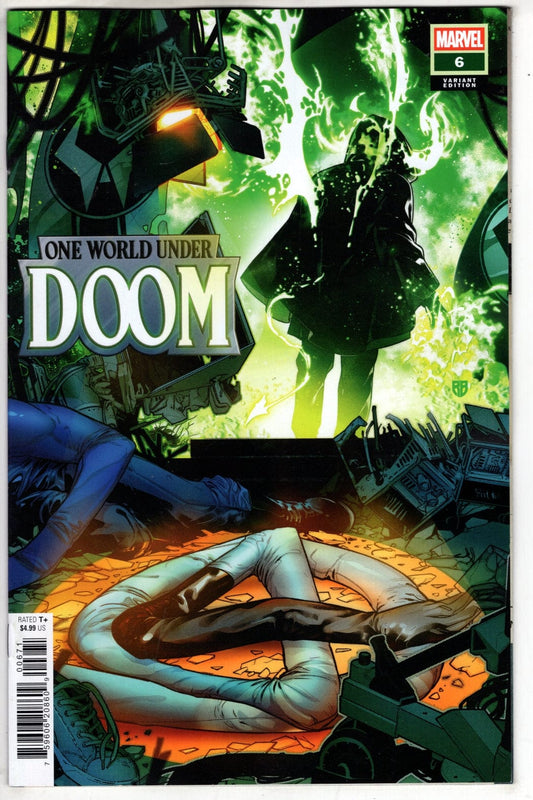 Marvel COMIC BOOK ONE WORLD UNDER DOOM #6 R.B. SILVA VARIANT