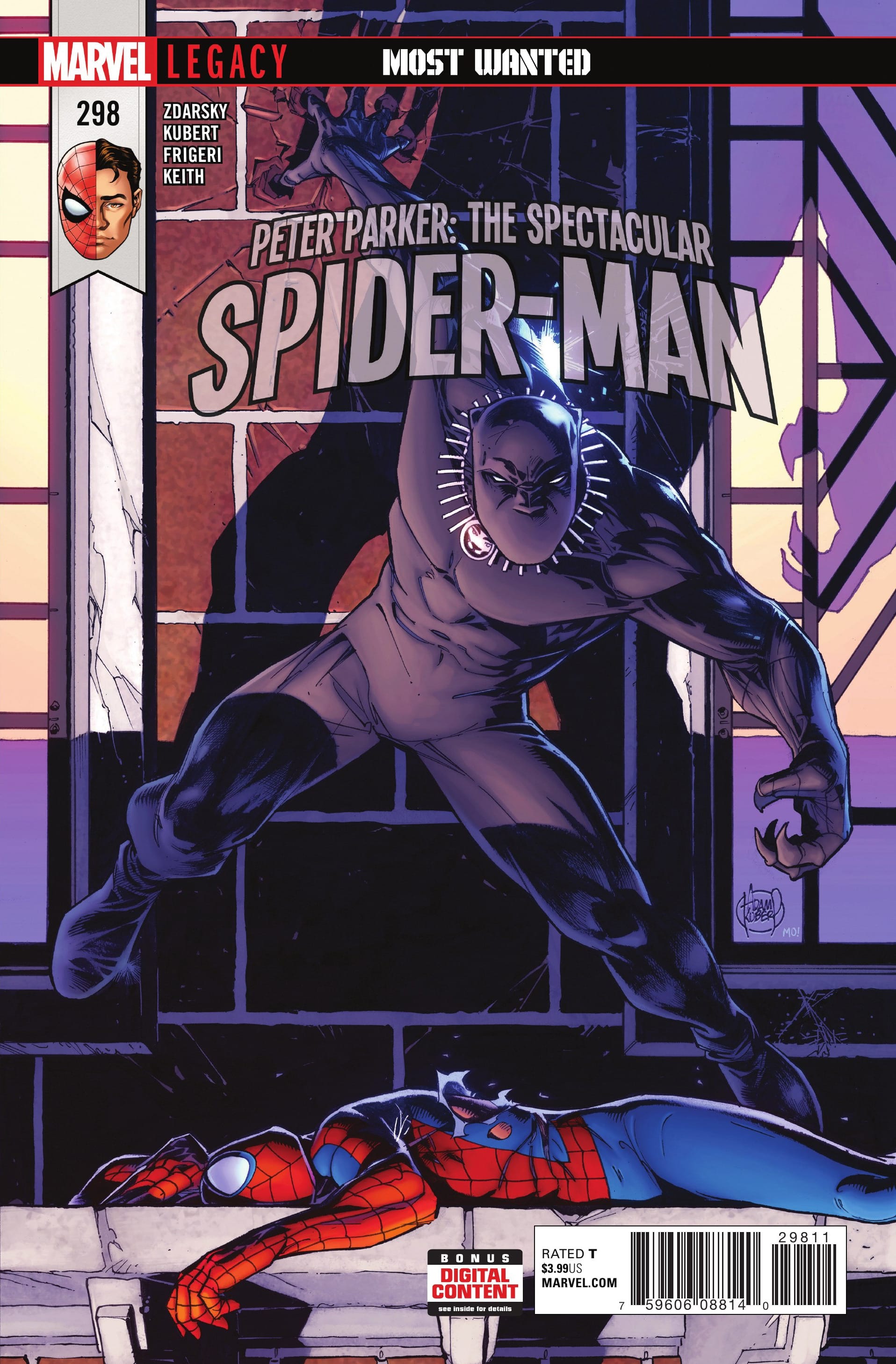 Marvel COMIC BOOK Peter Parker: The Spectacular Spider-Man #298 (VF/NM)