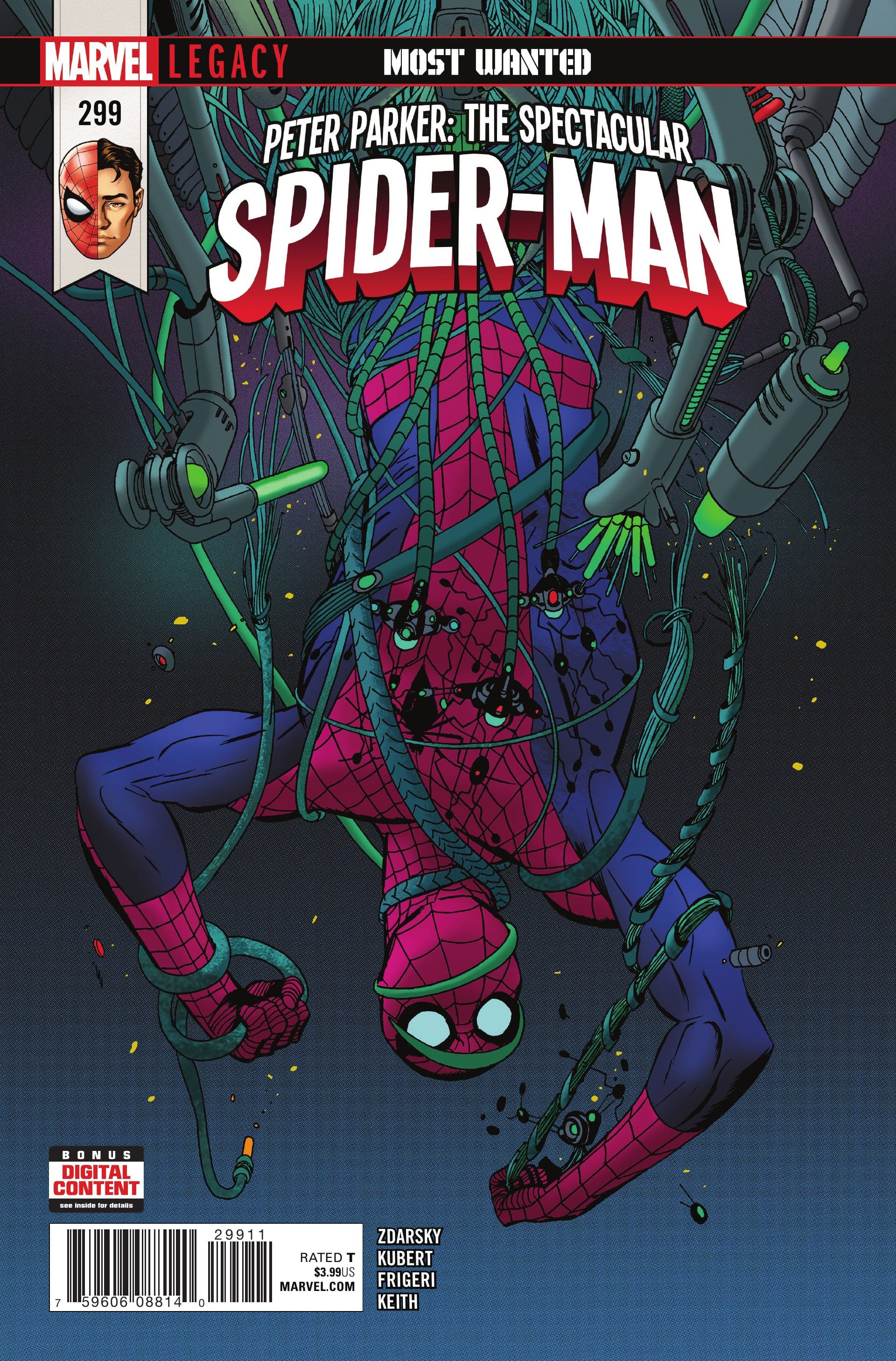 Marvel COMIC BOOK Peter Parker: The Spectacular Spider-Man #299 (VF/NM)