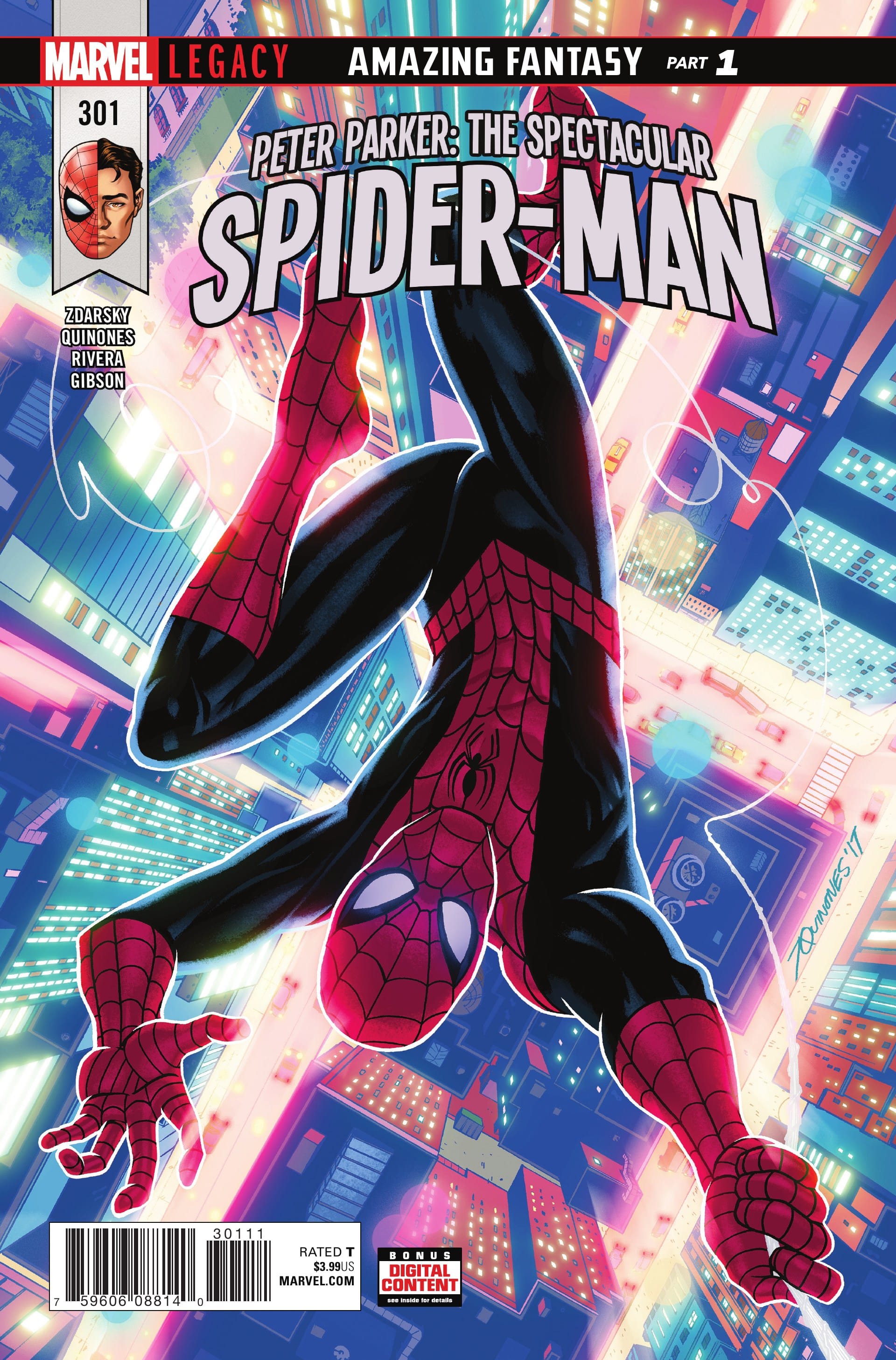 Marvel COMIC BOOK Peter Parker: The Spectacular Spider-Man #301 (VF/NM)
