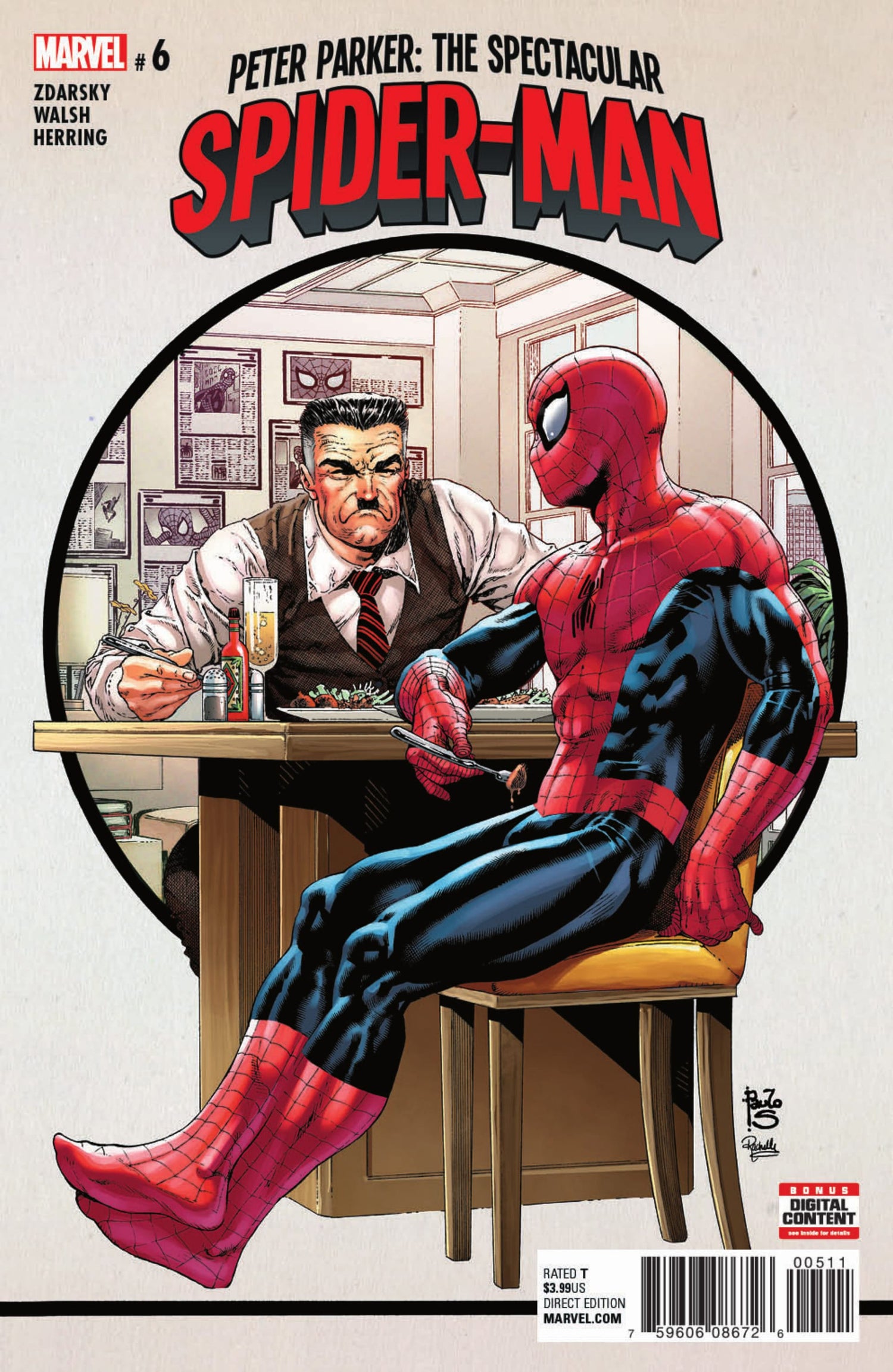 Marvel COMIC BOOK Peter Parker: The Spectacular Spider-Man #6 (VF/NM)