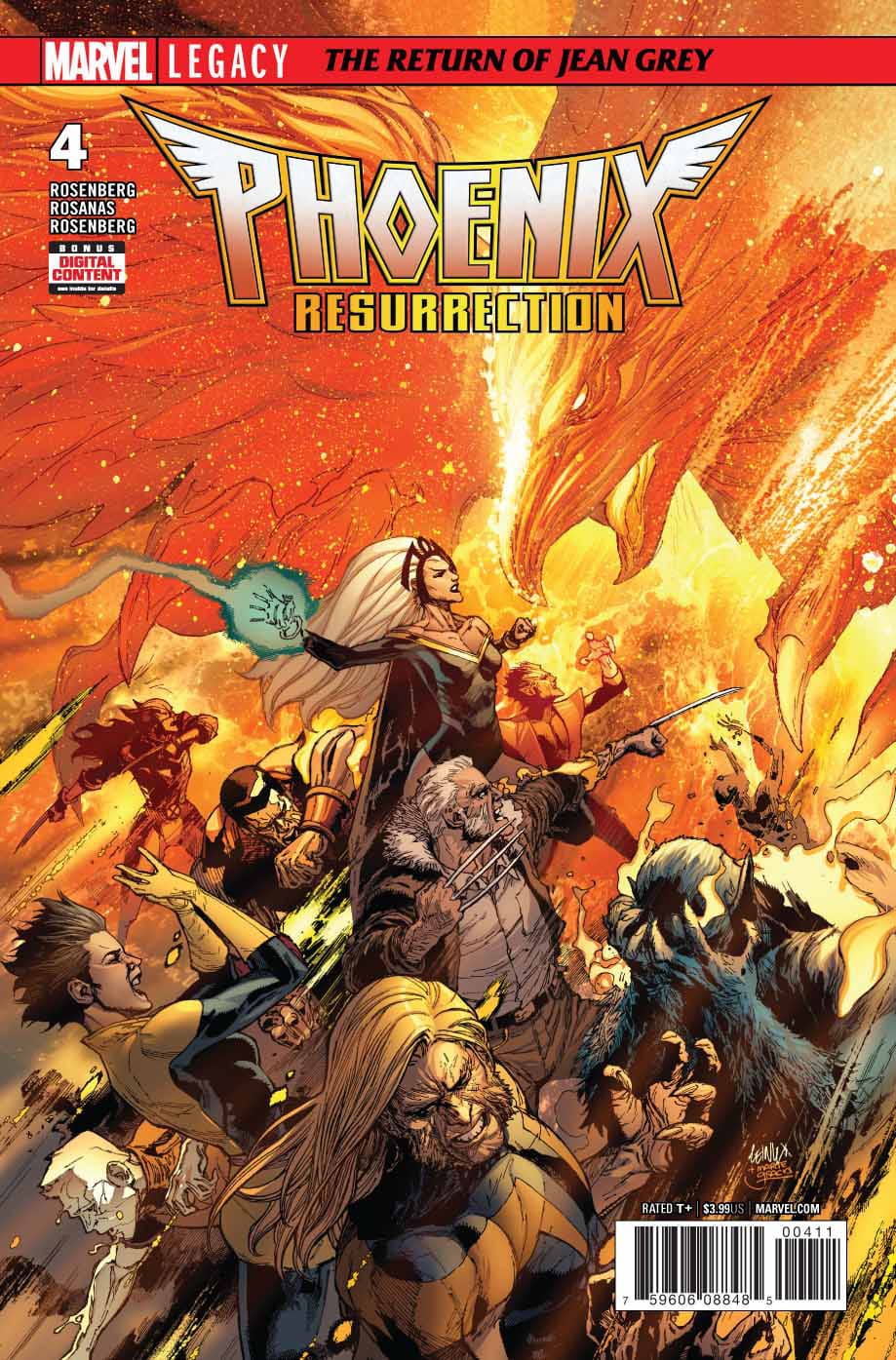 Marvel COMIC BOOK Phoenix Resurrection: The Return of Jean Grey #4 (VF)