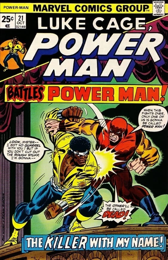 Marvel COMIC BOOK Power Man #21 (FN)
