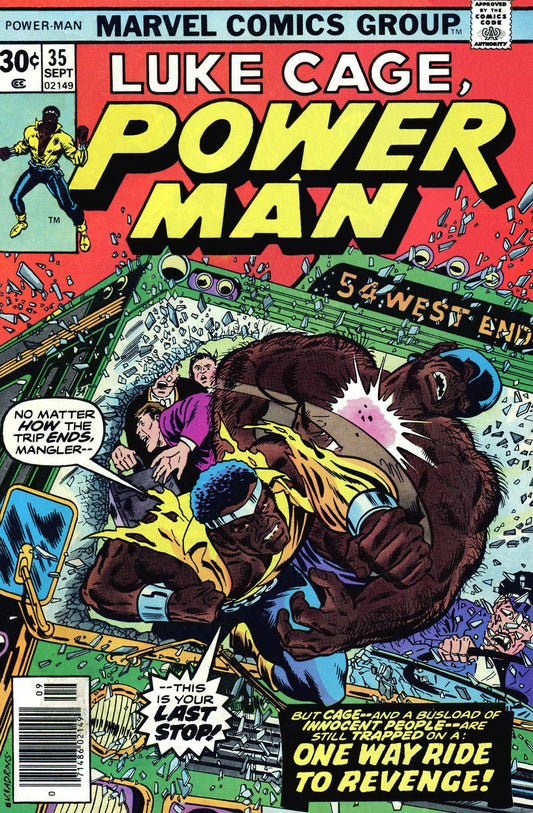 Marvel COMIC BOOK Power Man #35 (FN)