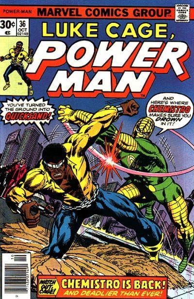 Marvel COMIC BOOK Power Man #36 (FN)