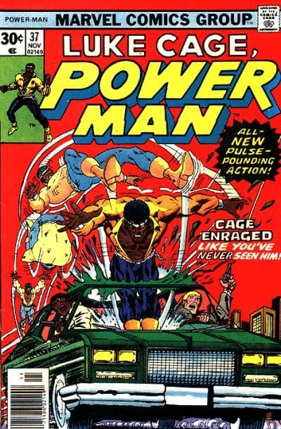 Marvel COMIC BOOK Power Man #37 (FN)