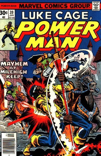 Marvel COMIC BOOK Power Man #39 (FN)