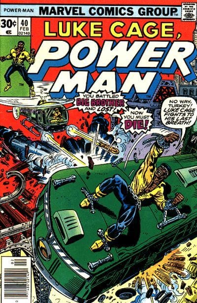Marvel COMIC BOOK Power Man #40 (FN)