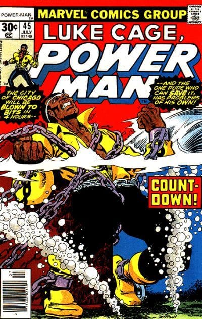 Marvel COMIC BOOK Power Man #45 (FN)