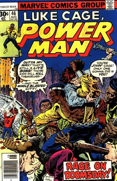 Marvel COMIC BOOK Power Man #46 (FN)