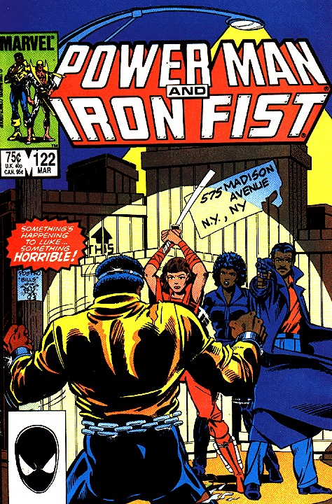 Marvel COMIC BOOK Power Man and Iron Fist #122 - D (VF)
