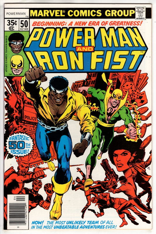 Marvel COMIC BOOK Power Man and Iron Fist #50 N (FN)