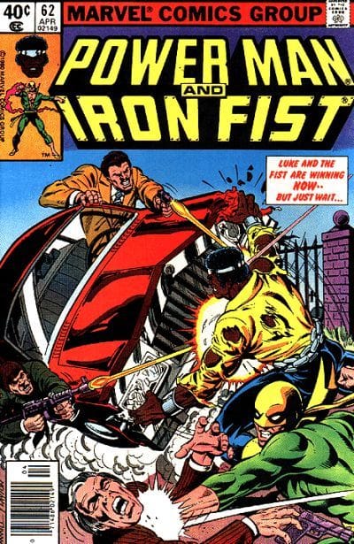 Marvel COMIC BOOK Power Man and Iron Fist #62 - D (FN)