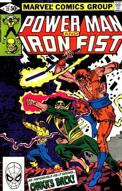 Marvel COMIC BOOK Power Man and Iron Fist #72 - D (FN)