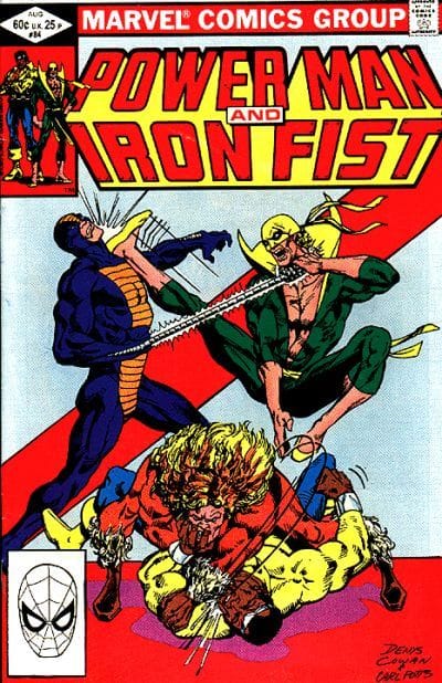 Marvel COMIC BOOK Power Man and Iron Fist #84 - D (FN)