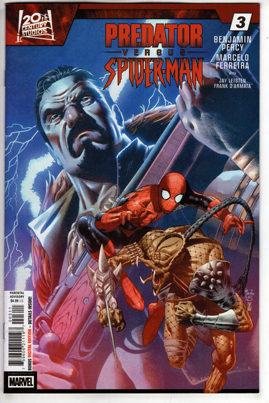 Marvel COMIC BOOK PREDATOR VS. SPIDER-MAN #3