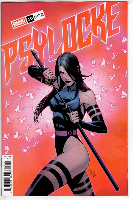 Marvel COMIC BOOK PSYLOCKE #10 CORIN HOWELL VARIANT