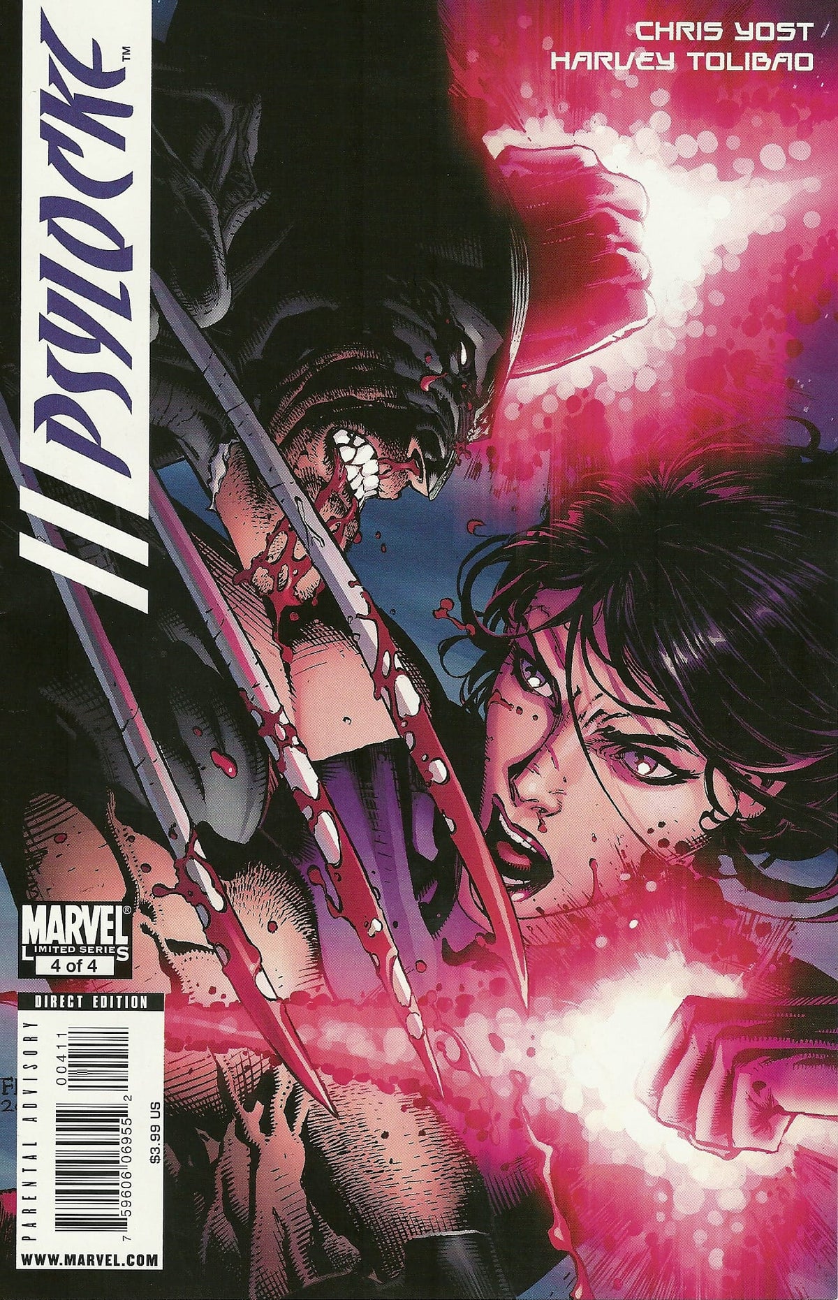 Marvel COMIC BOOK Psylocke #4 - CVR A (VF/NM)