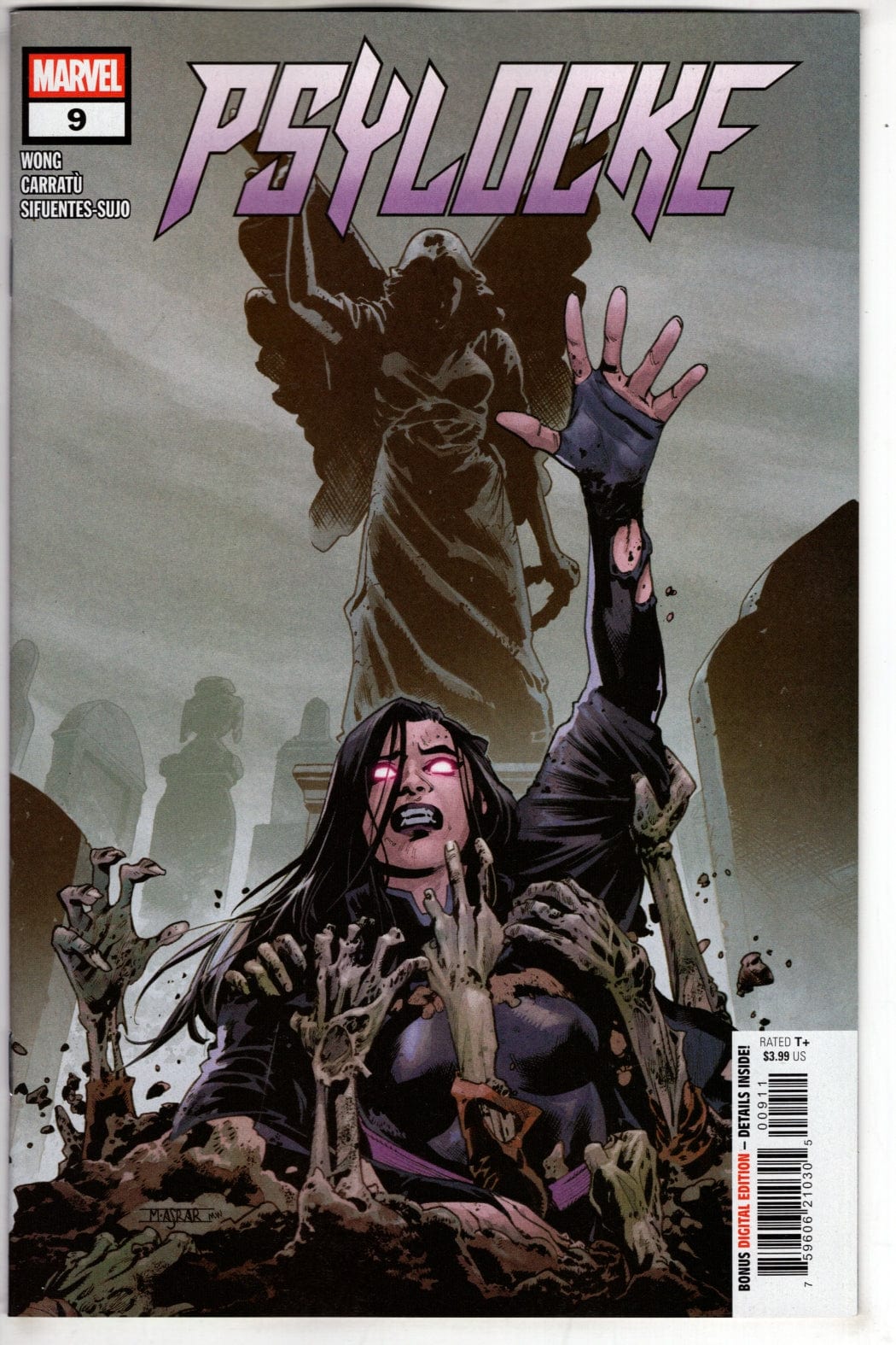 Marvel COMIC BOOK PSYLOCKE #9