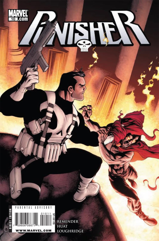 Marvel COMIC BOOK Punisher #10 CVR A Marvel 2009 FN