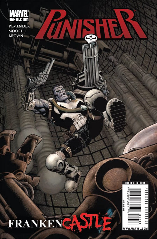 Marvel COMIC BOOK Punisher #13 CVR A Marvel 2010 FN