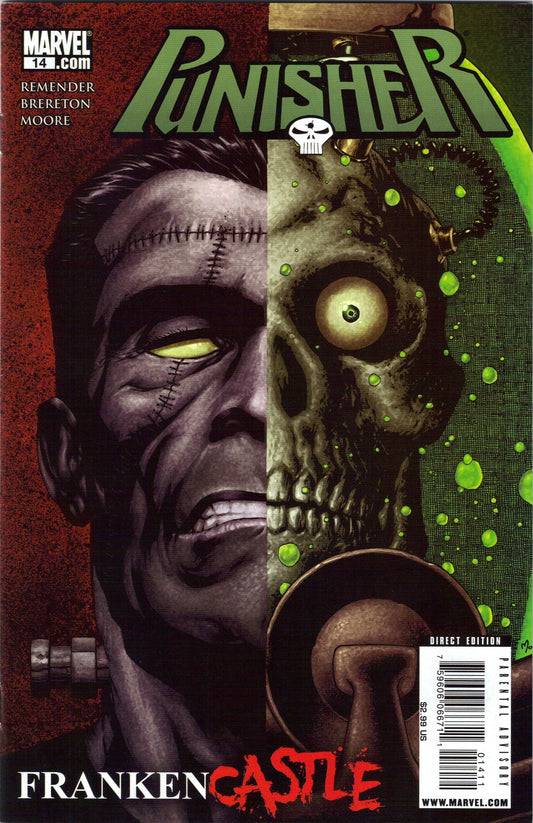 Marvel COMIC BOOK Punisher #14 CVR A Marvel 2010 FN