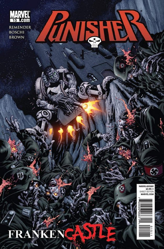 Marvel COMIC BOOK Punisher #15 CVR A Marvel 2010 FN