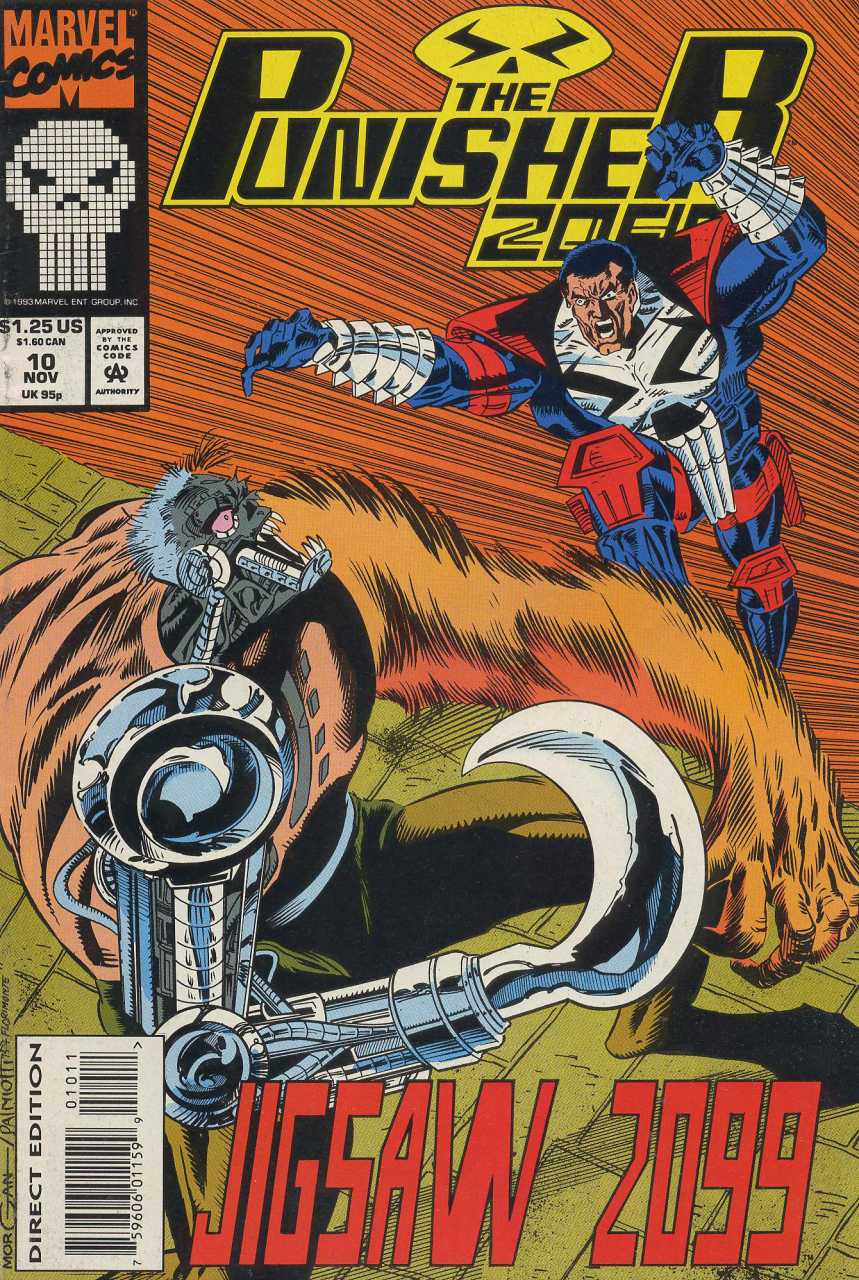 Marvel COMIC BOOK Punisher 2099 #10 (VF/NM)