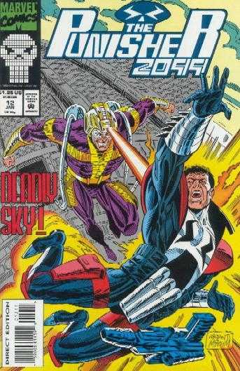 Marvel COMIC BOOK Punisher 2099 #12 (VF/NM)