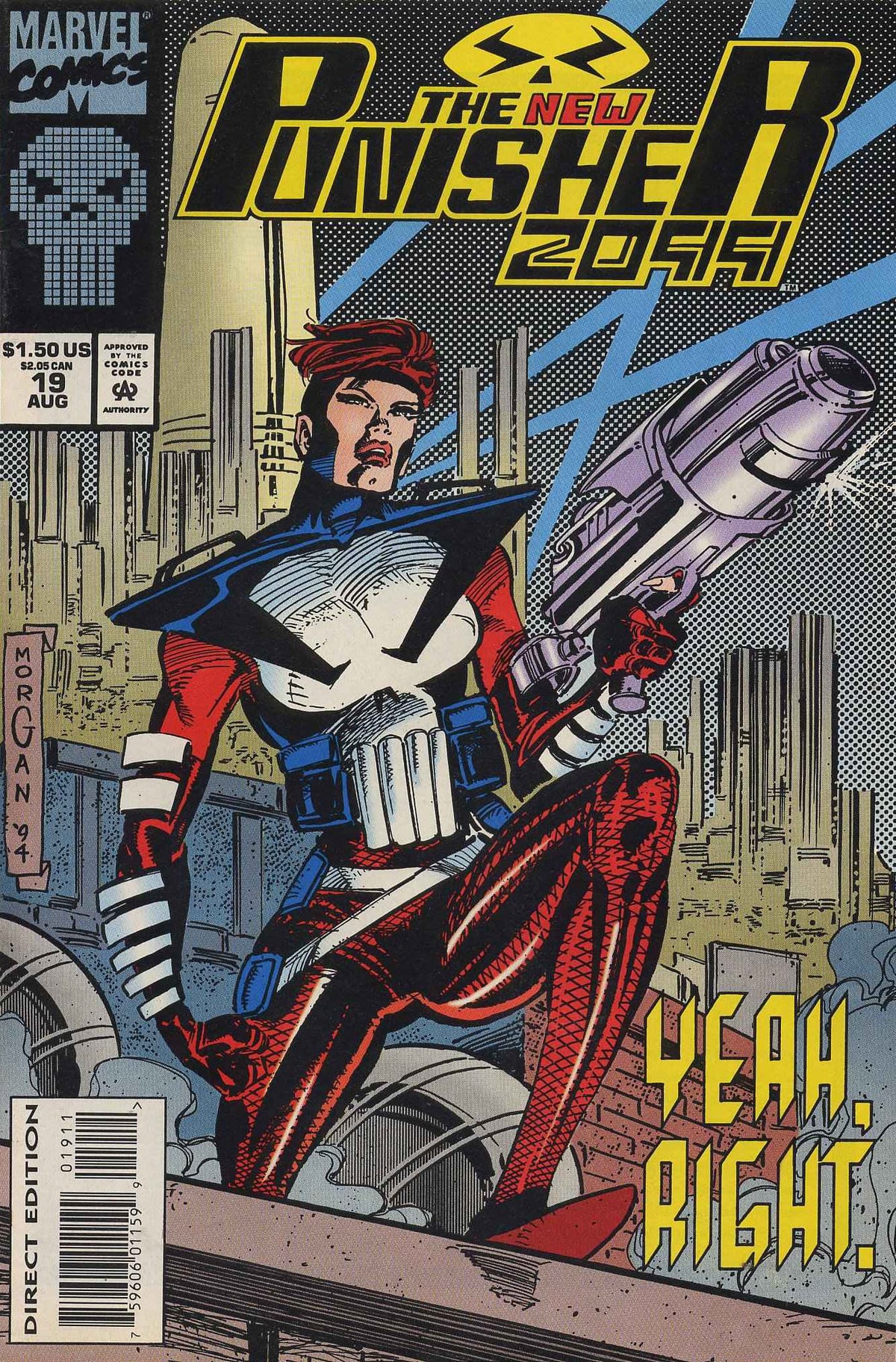Marvel COMIC BOOK Punisher 2099 #19 - CVR A (FN)
