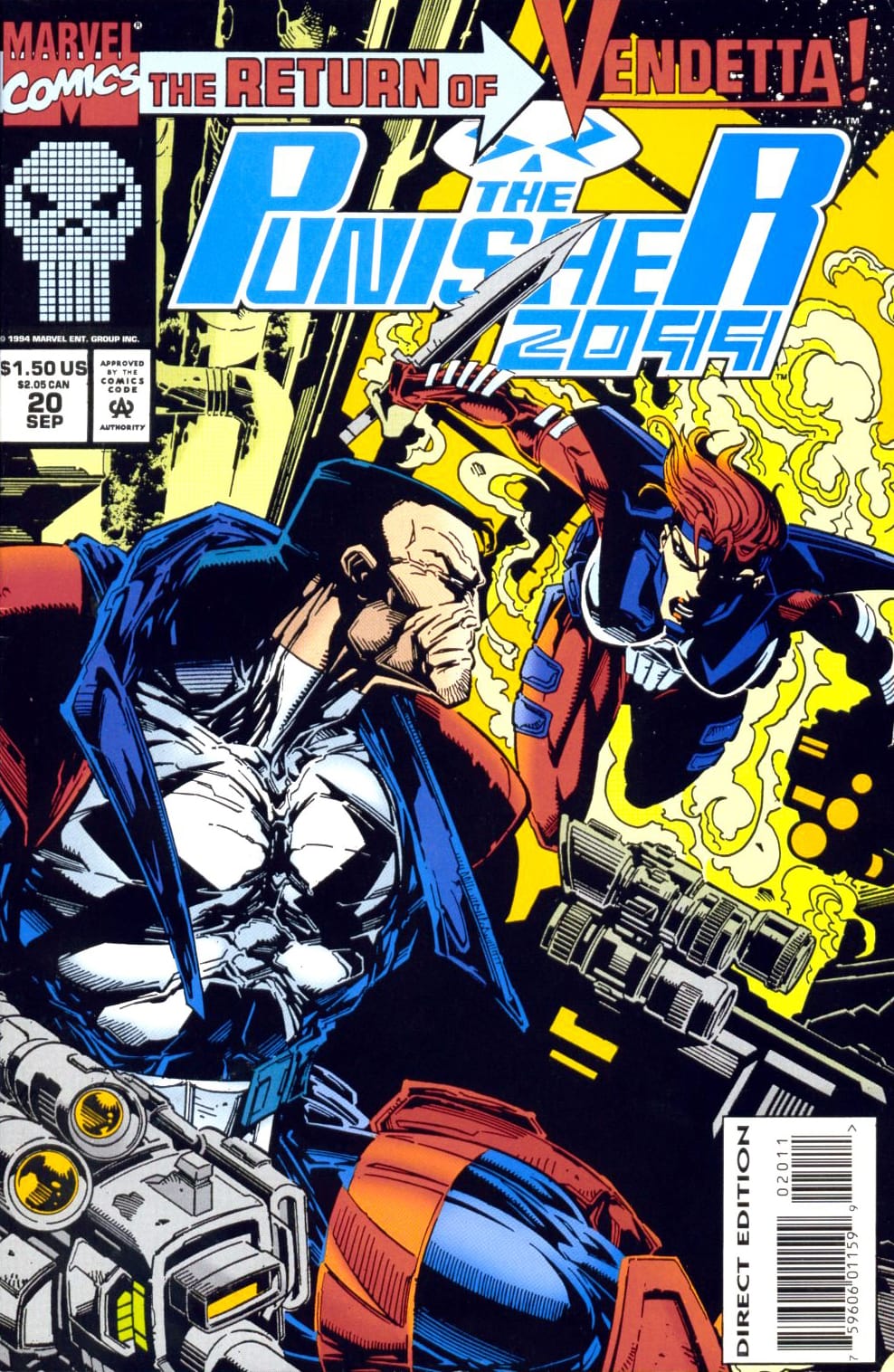 Marvel COMIC BOOK Punisher 2099 #20 - CVR A (FN)
