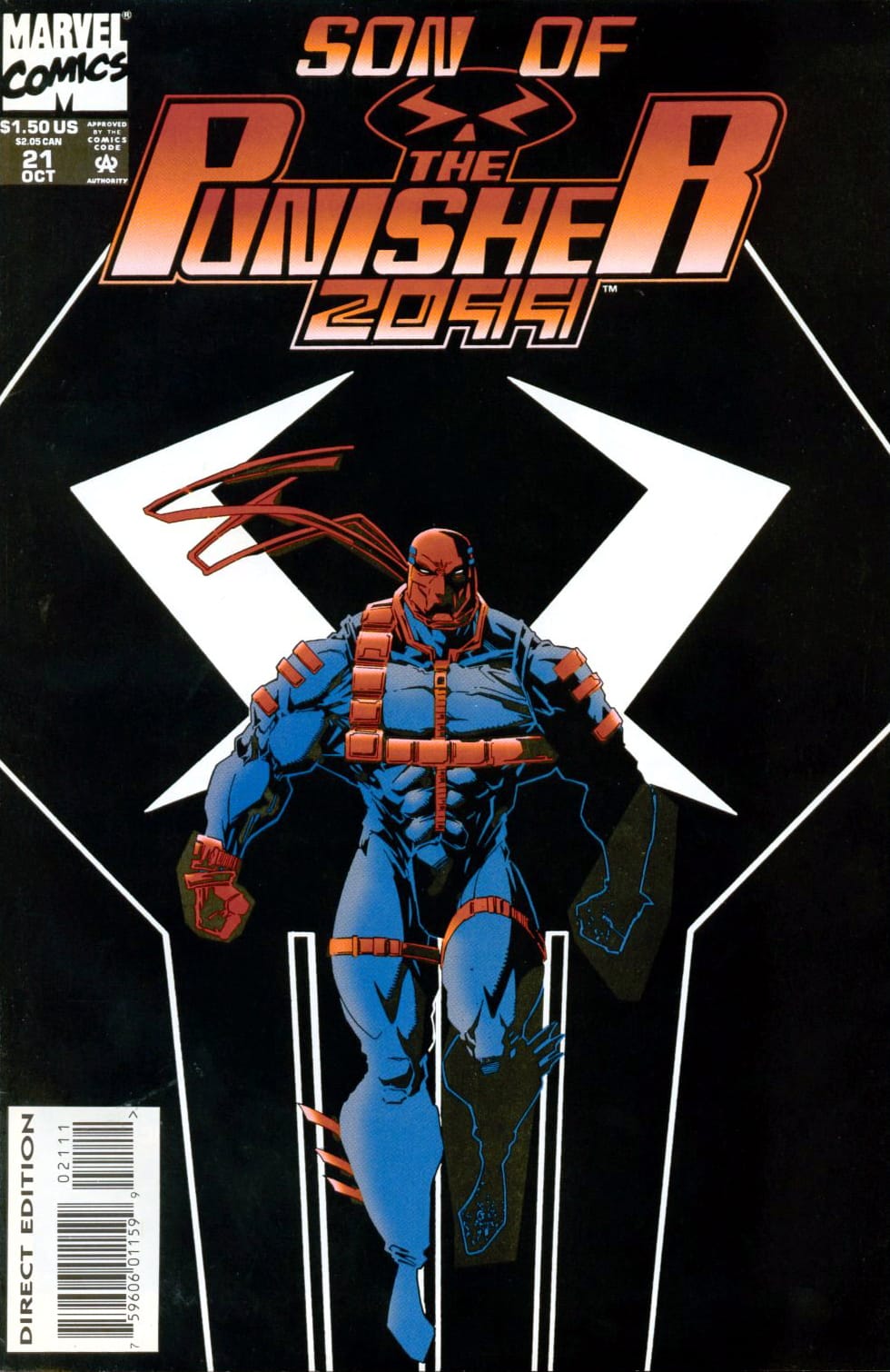 Marvel COMIC BOOK Punisher 2099 #21 - CVR A (FN)