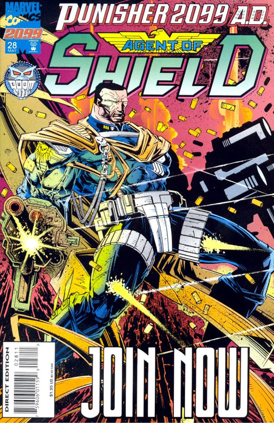 Marvel COMIC BOOK Punisher 2099 #28 - CVR A (FN)