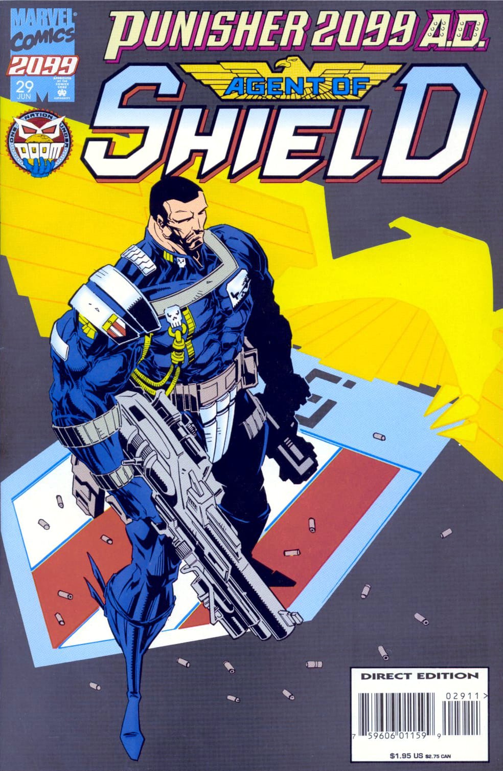 Marvel COMIC BOOK Punisher 2099 #29 - CVR A (FN)