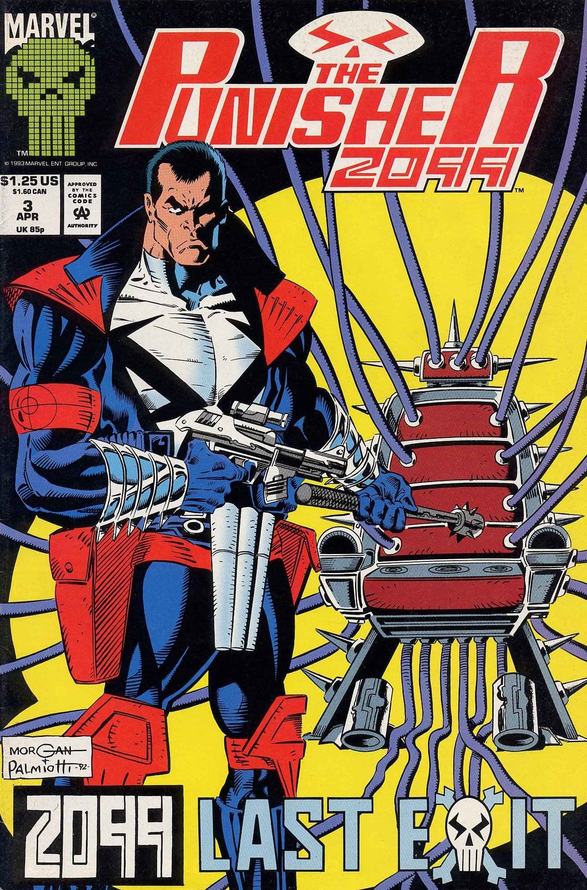 Marvel COMIC BOOK Punisher 2099 #3 - CVR A (FN)
