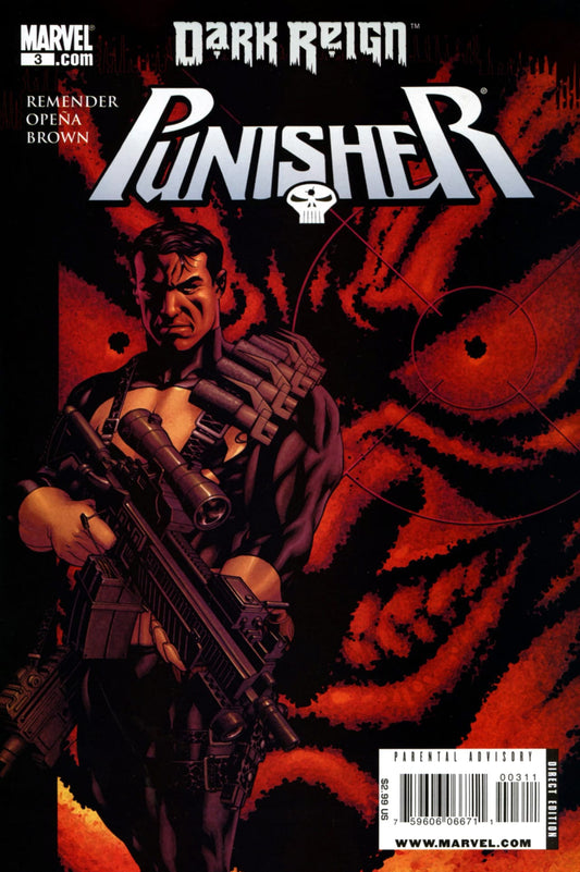 Marvel COMIC BOOK Punisher #3 CVR A Marvel 2009 FN