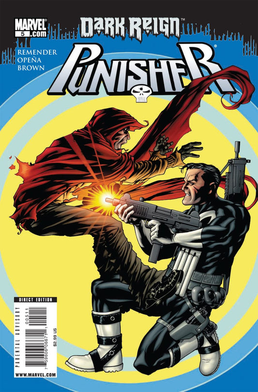 Marvel COMIC BOOK Punisher #5 CVR A Marvel 2009 FN
