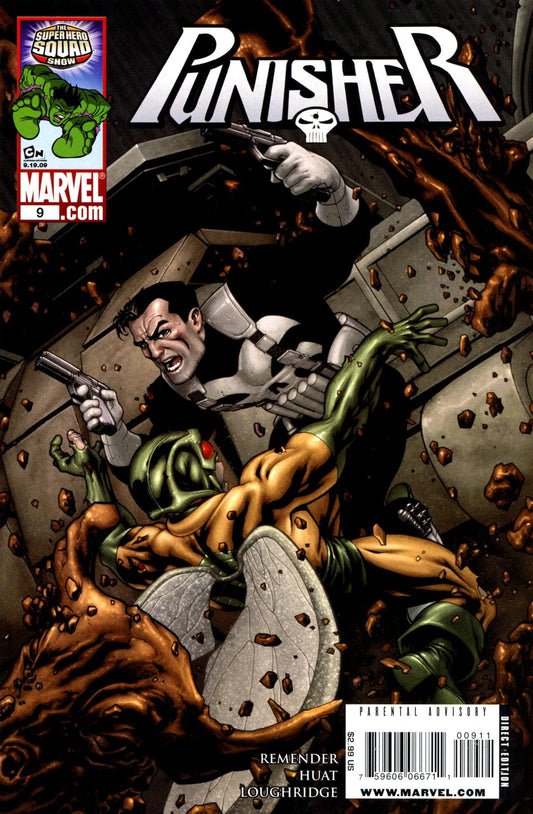 Marvel COMIC BOOK Punisher #9 CVR A Marvel 2009 FN