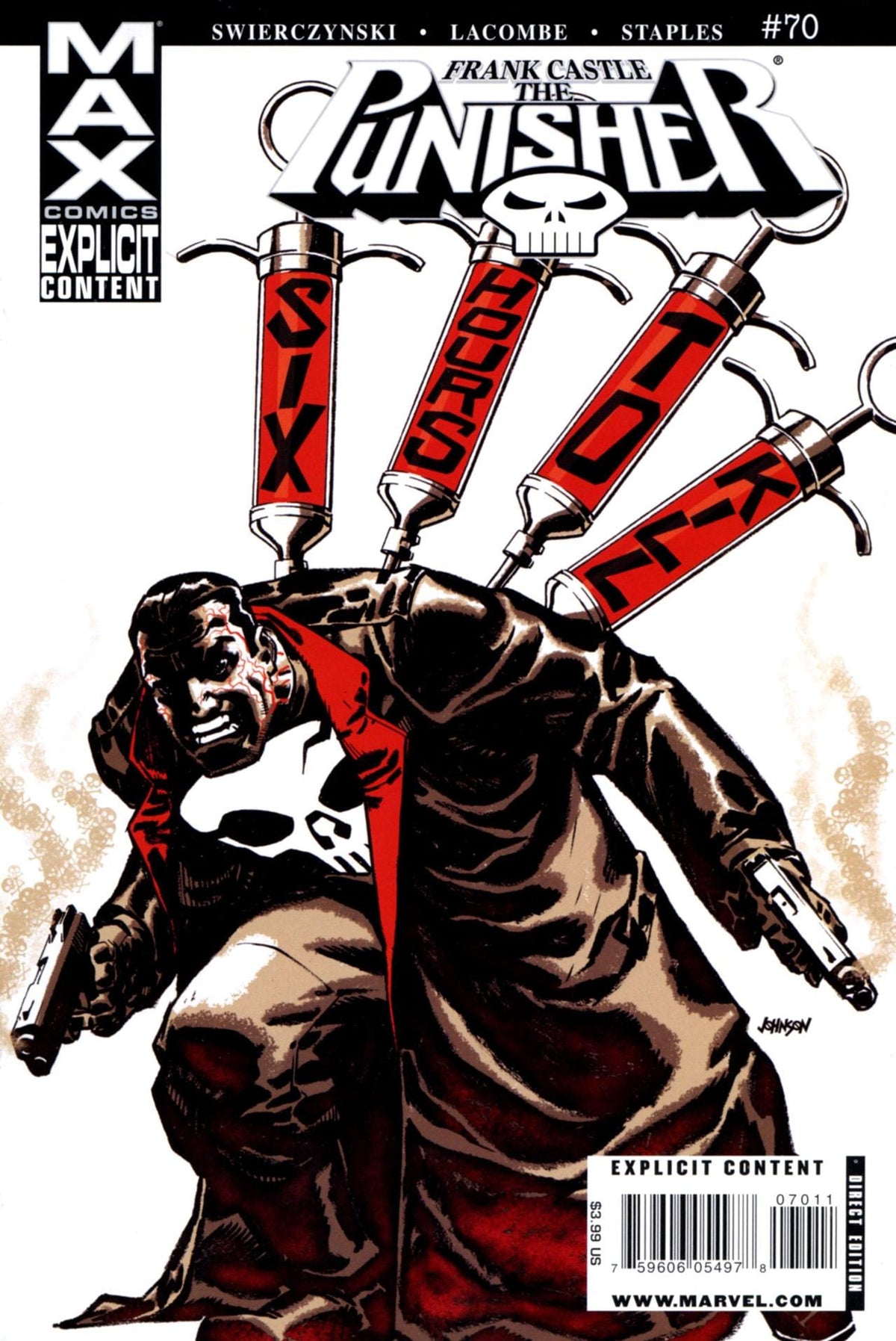 Marvel COMIC BOOK Punisher: Frank Castle MAX #70 CVR A Marvel 2009 FN