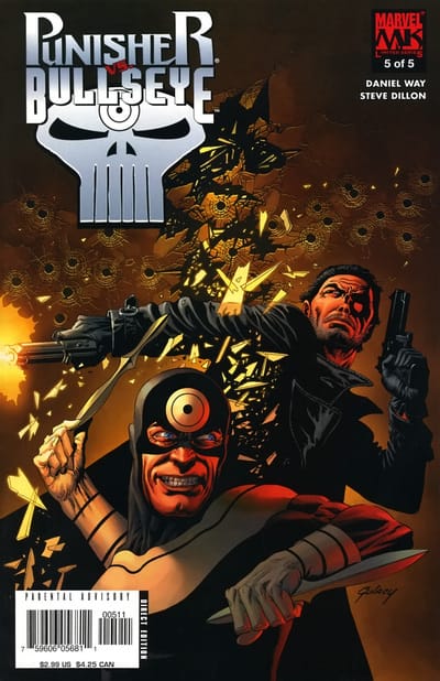 Marvel COMIC BOOK Punisher Vs. Bullseye #5 CVR A Marvel 2006 VF