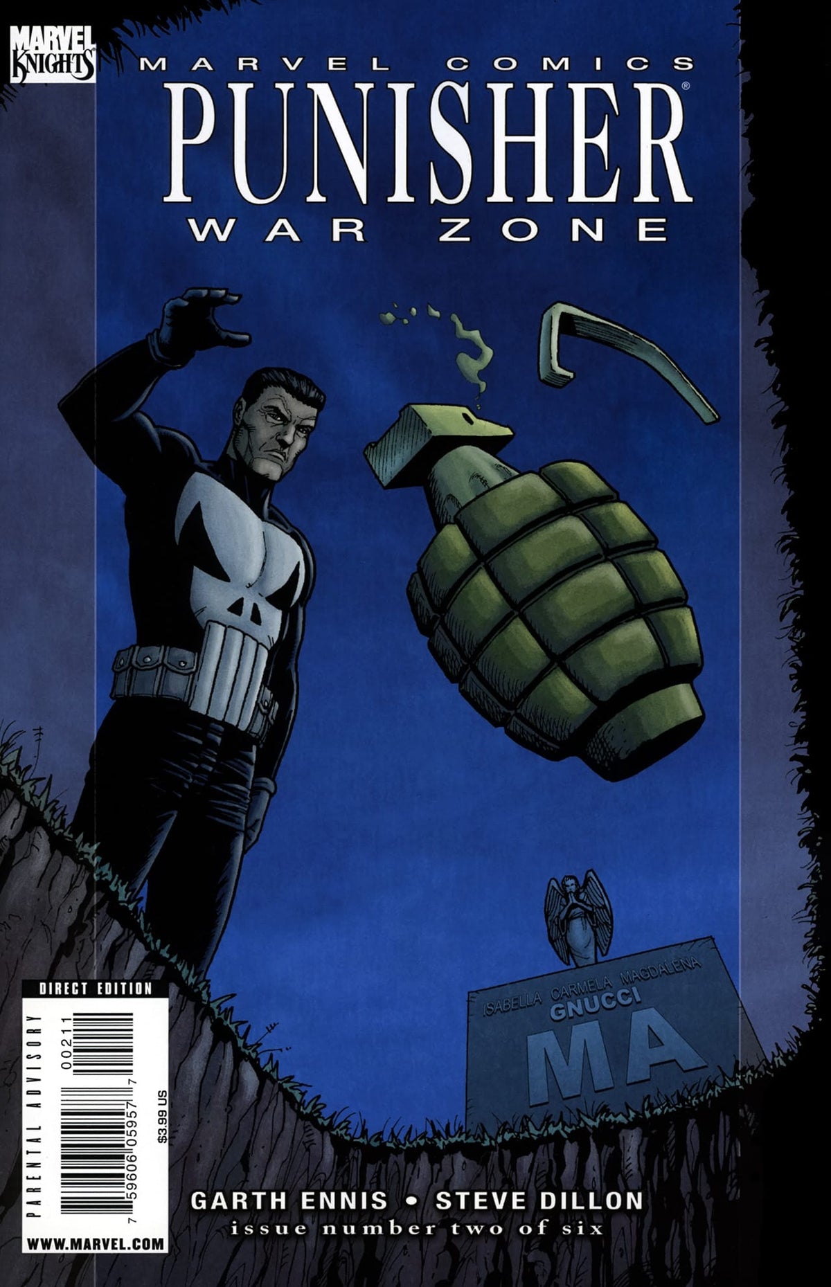 Marvel COMIC BOOK Punisher: War Zone #2 - CVR A (VF)
