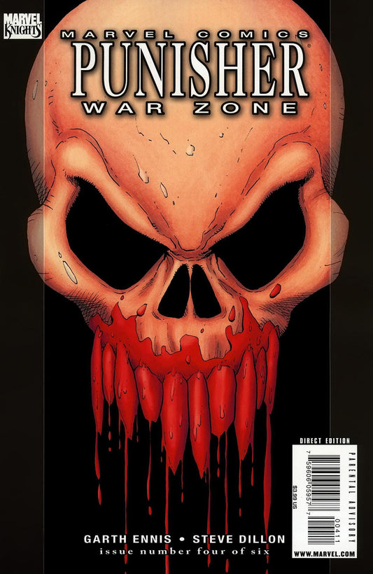 Marvel COMIC BOOK Punisher: War Zone #4 - CVR A (VF)