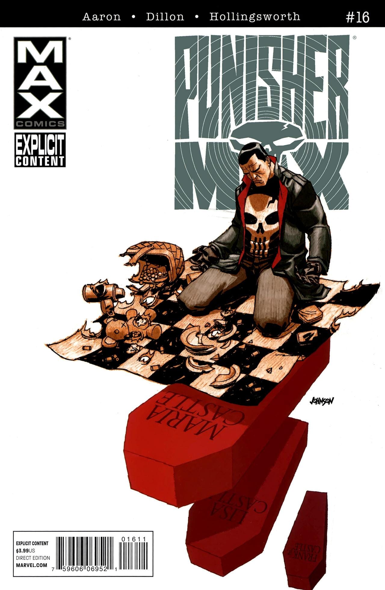Marvel COMIC BOOK PunisherMAX #16 (VF/NM)