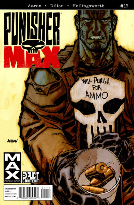 Marvel COMIC BOOK PunisherMAX #17 (VF/NM)