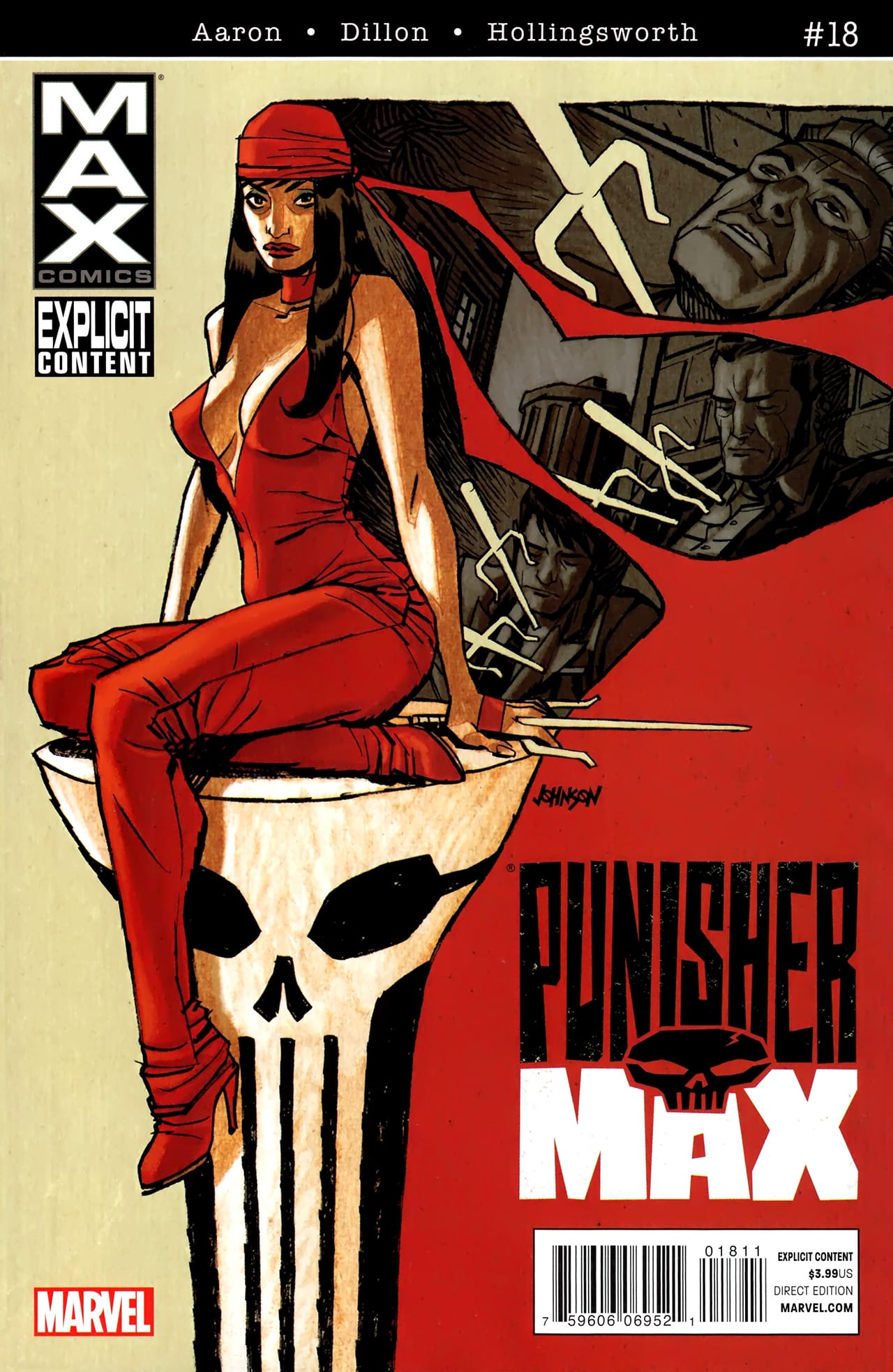 Marvel COMIC BOOK PunisherMAX #18 (VF/NM)