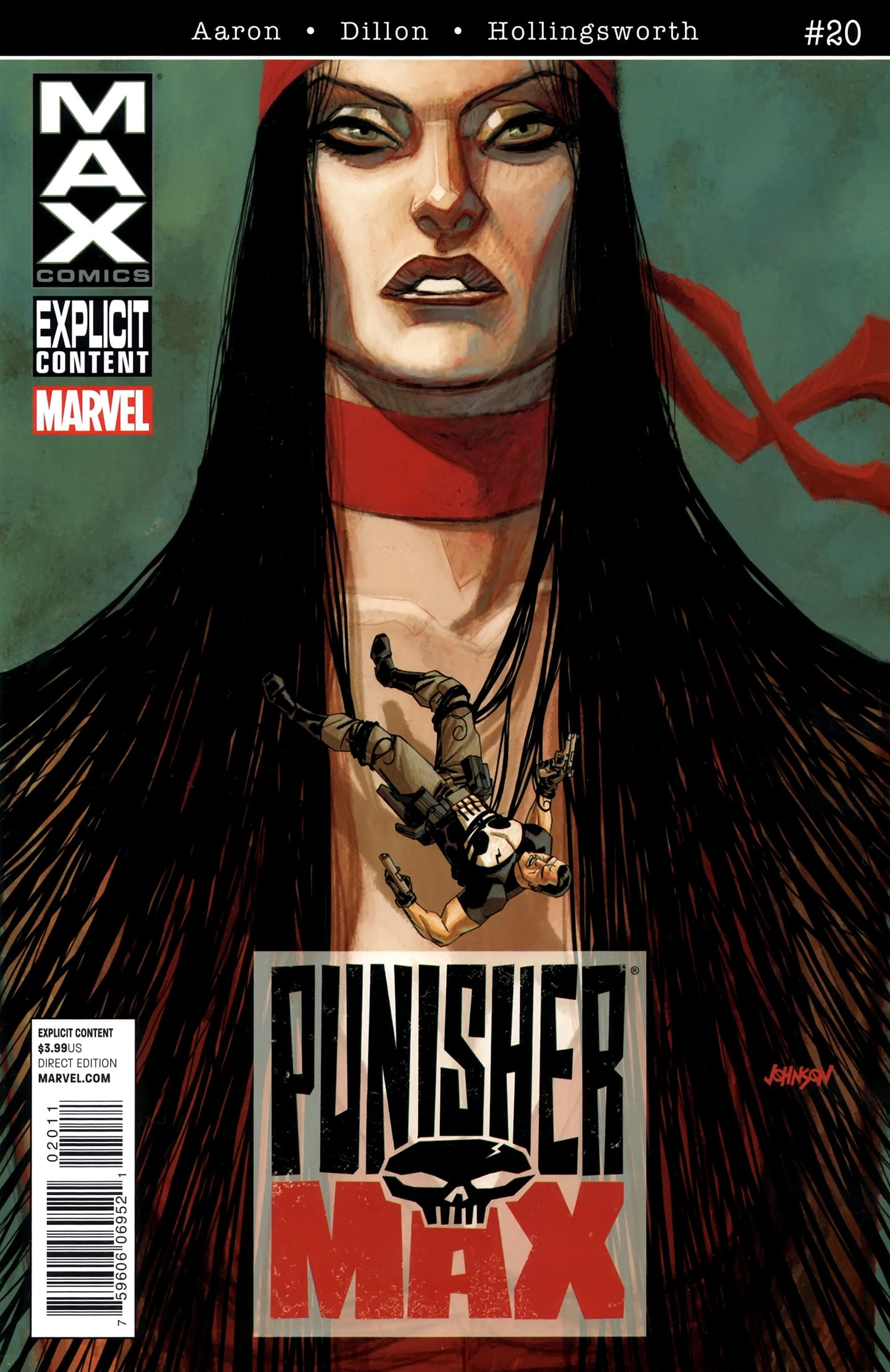 Marvel COMIC BOOK PunisherMAX #20 (VF/NM)